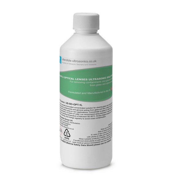 1 Litre Glass & Optics Ultrasonic Cleaner Solution