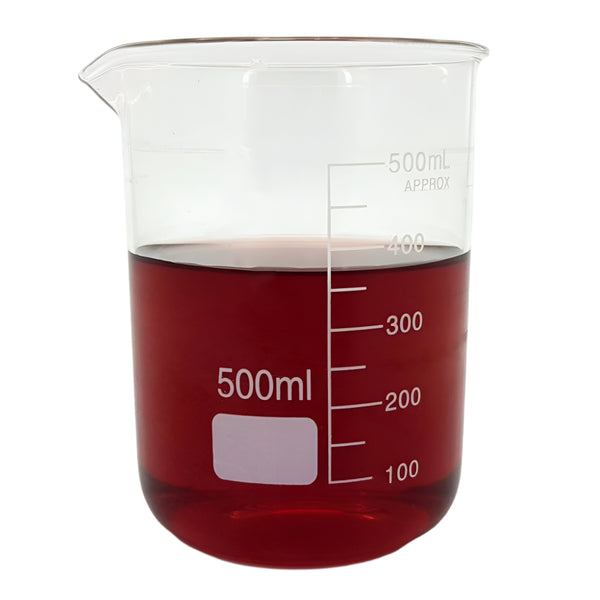 500ml 3.3 Low Form Borosilicate Glass Beaker