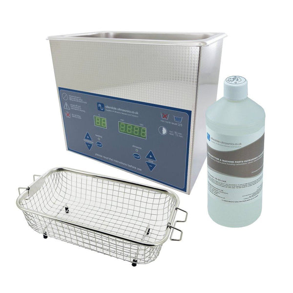 3 Litre Mechanics Ultrasonic Cleaner Bundle