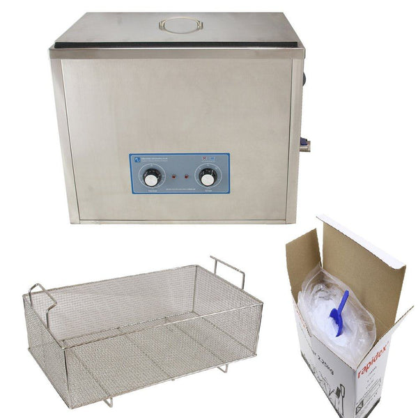 36 Litre Mechanics Ultrasonic Cleaner Bundle